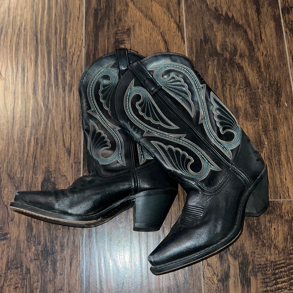 Laredo Black Cowgirl Boots